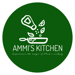 Ammi's Kitchen logo.